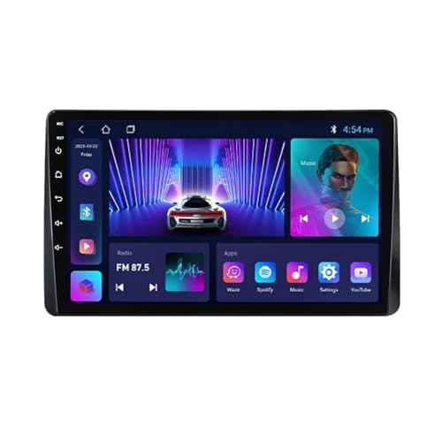 10 Zoll Touchscreen Android 11 Autoradio Für Renault Duster Arkana 2019 Mit Carplay Android Auto Unterstützt GPS Navigation DSP RDS Bluetooth HiFi WiFi Lenkradsteuerung + Rückfahrkamera (Size : M300S