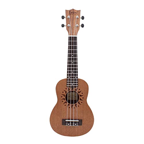 21 Zoll Nylon Saiten Ukulele Einfache Sonnenblume Muster Ukulele Niedlich 4 Saiten Kleine Gitarre Einfache Musikinstrument Kinder Kleine Gitarre 4 Nylon Saiten