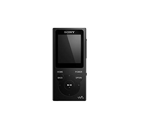 Sony NW-E394L 8GB Walkman Musik-Player mit 4,5cm Display "Drag & Drop", ClearAudio+, PCM, AAC, WMA und MP3 (schwarz)