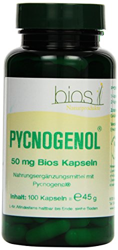 Bios Pycnogenol 50 mg, 100 Kapseln, 1er Pack (1 x 45 g)
