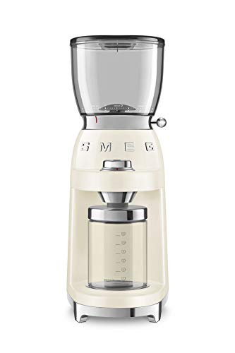 Smeg CGF01CREU Kaffeemühle, creme