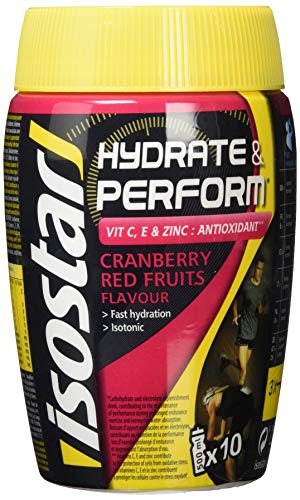 Isostar Hydrate & Perform Cranberry Red Fruits, 6 Dosen a 400 g