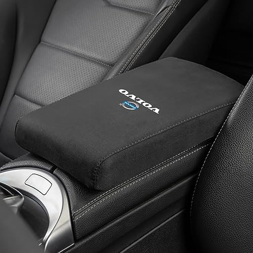 RAKTDA Armlehnen Polster Auto, Für Volvo V60 2013 2014 2015 2016 2017 2018 Auto Decor Zubehör Mittelkonsole Pad Sitz Box Abdeckung Armlehnenkissen,C