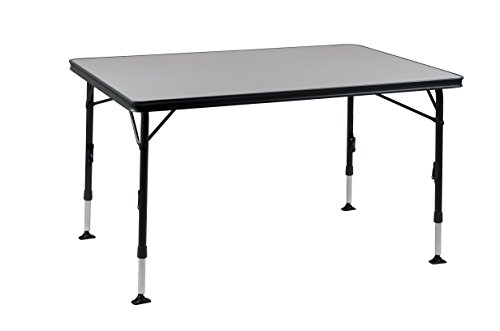 Crespo 1151410 CR ap-273 Tisch, Aluminium, schwarz, 130 x 85 cm