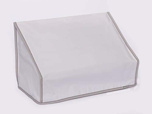 The Perfect Dust Cover LLC Staubschutzhülle, weiße Vinyl-Abdeckung für HP Scanjet Pro 3000 s3 Sheet-Feed Scanner, antistatisch, wasserdicht, Maße 31,7 cm B x 19,1 cm T x 19,1 cm H