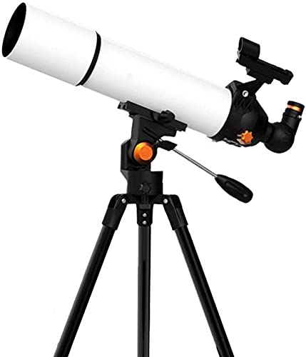 Adult Telescope 500x80mm with Tripod and Backpack, Portable Telescope for Kids & Beginners, Scope with 10mm,23mm Eyepiece and 90 Degree Erect Mirror YangRy