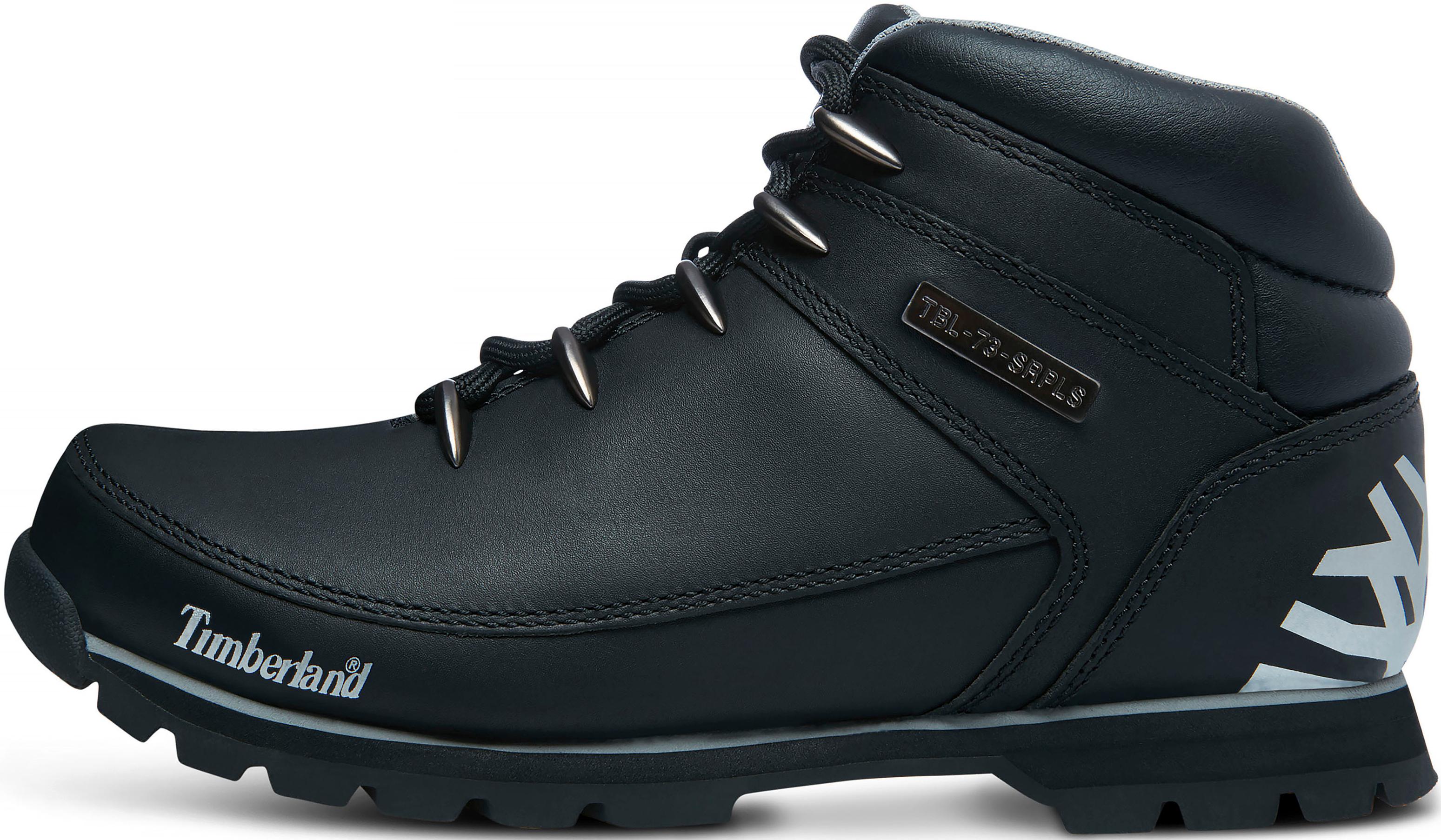 Timberland Herren Euro Sprint Hiker Chukka Boots, Schwarz (Black Nubuck), 40 EU