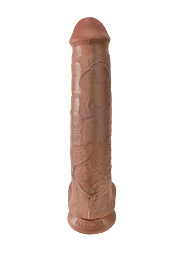 King Cock Realistischer Dildo, 41 cm, XL, Hautfarbe