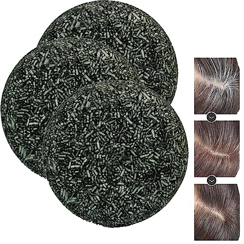 Spartan Grey Hair Reverse Bar, Reverse Grey Hair Soap Bar, Reverse Grey Hair Bar Shampoo, Grey White Hair Repair (Color : 3pcs)