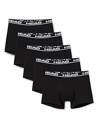 HEAD Mens Men's Basic Boxers Boxer Shorts, Black, L