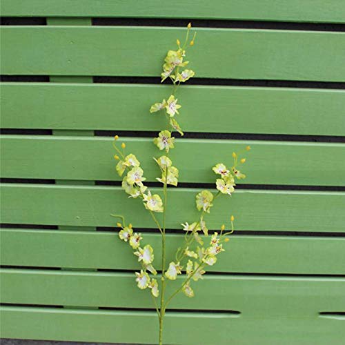 Künstliche Blatt Künstliche Blume Künstliche Orchideen-Blumen 5 Ast Silk Tanzen-Puppe Orchid for Privatanwender Hochzeit Gartendeko Künstliche Blumen (Color : D)