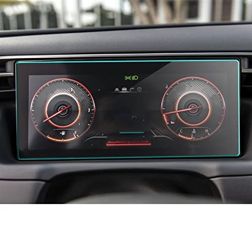 NOHEEU Auto Zubehör Auto-Displayschutzfolie für Hyundai Tucson NX4 2021 LCD-Instrumententafel-Bildschirm Autoinnenausstattung Gehärtetes Glasfolie