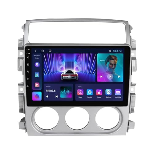 Android 12 Autoradio Für Suzuki Liana 2004-2008 Mit Wireless Carplay & Android Auto 9 Zoll Touchscreen Autoradio Mit GPS Navigation Bluetooth HiFi WiFi Mirror Link + AHD Rückfahrkamera (Size : M400S