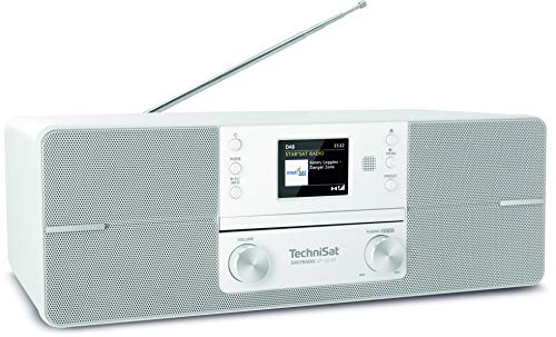 DIGITRADIO 371 CD BT Stereo Digitalradio (DAB+, UKW, CD-Player, Bluetooth, Farbdisplay, USB, AUX, Kopfhöreranschluss, Wecker, 10 Watt) weiß