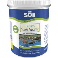 Söll 10073 Dr. Roth´s TeichKlar - Unterstützt die Natur durch natürliche, mikrobiologische Reinigung und Pflege des Wassers - 1 kg