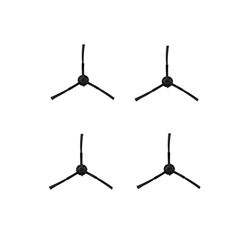 Zubehör kompatibel mit Cecotec Conga 9090 IA Wischtücher Hepa-Filter Seitenbürste Roboter-Staubsauger Teile (Color : 4 pcs)