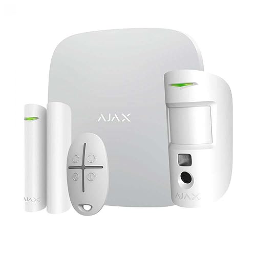 AJAX Alarm Security STARTERKIT CAM/Plus White 20294
