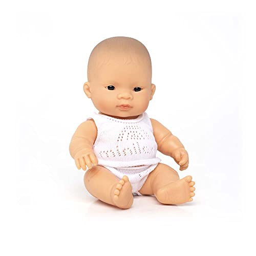 Miniland 31125 - Baby (asiatischer Junge) 21 cm
