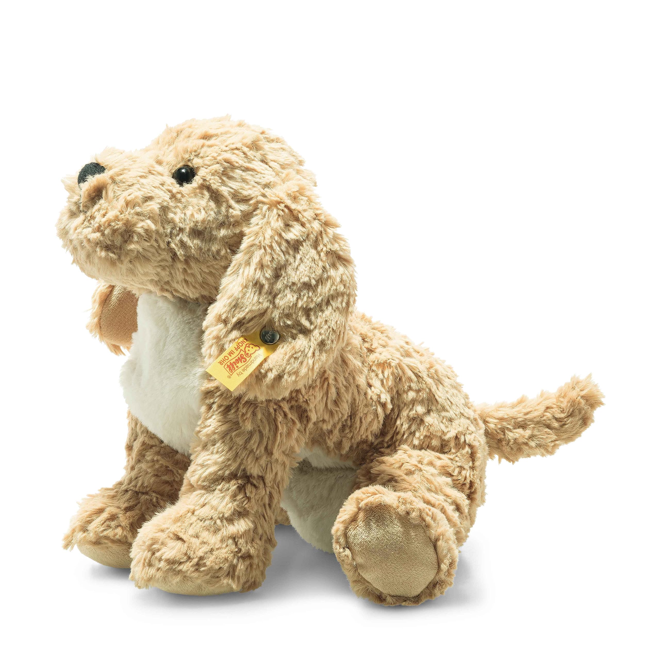 Steiff Soft Cuddly Friends Berno Goldendoodle 26 cm, Kuscheltier für Kleinkinder & Kinder, weich und kuschelig, waschmaschinenfest