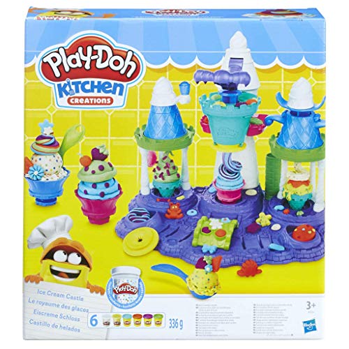 Play-Doh Hasbro B5523EU6 - Eiscreme Schloss, Knete