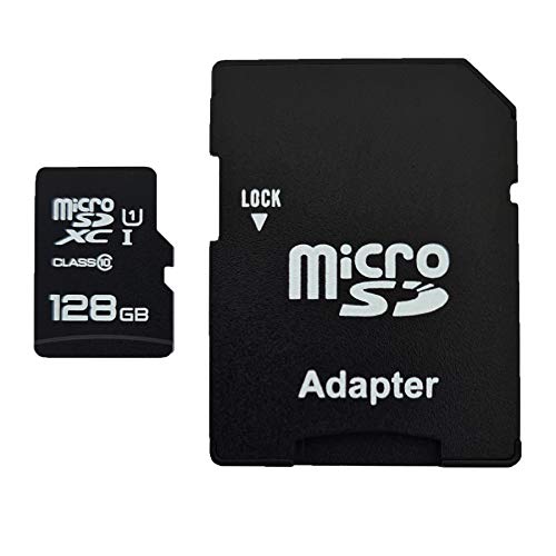 dekoelektropunktde 128GB Micro SD SDXC Speicherkarte mit Adapter Class 10 kompatibel für Canon IXUS 90 is