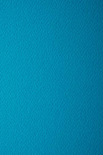 100 Blatt Blau 220g Tonkarton einseitig strukturiert DIN A4 210x297 mm Prisma Oceano, ideal für Einladungen, Visitenkarten, Diplome, zum Zeichnen, Basteln und Dekorieren