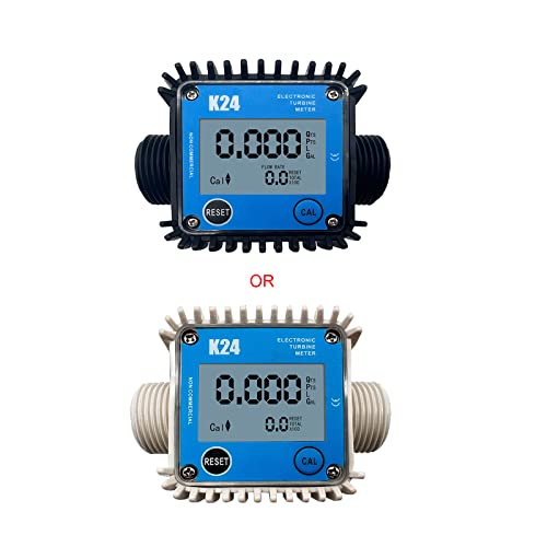 Flüssigkeitsdurchflusssensor Messgerät Für Kraftstoff Wasser 10–120 L/min DN25 Elektronischer Durchflussmesser Betrieben (nicht Lieferumfang Enthalten). Flüssigkeitsdurchflusssensor Messgerät