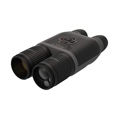ATN BINOX 4T Smart HD Thermal Hunting Binoculars w/Laser Rangefinder, Video Record, Wi-Fi, E-Compass, 16hrs+ Battery Power (640x480; 2.5-25x)