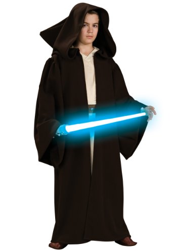 Rubies 883165-M Jedi Kostüm, braun, M (5-7 años)