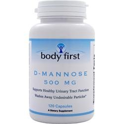 D-Mannose (500mg) 120 caps by Body First