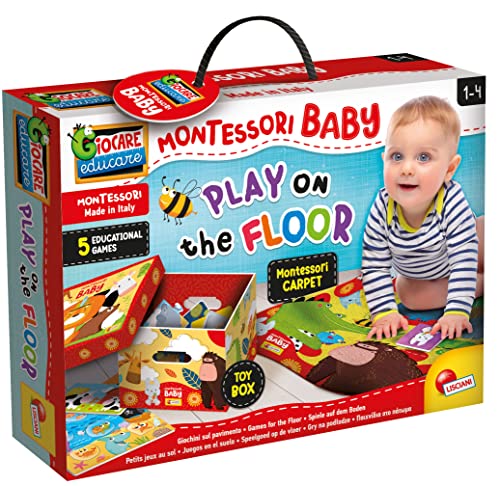 Lisciani 92796 Montessori Baby Giochini Sul Pavimento
