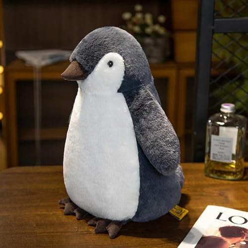 SaruEL Niedliche Pinguin Plüschtiere Kuscheltier Puppen Pinguin Spielzeug Geburtstagsgeschenke für Kinder 25cm 2