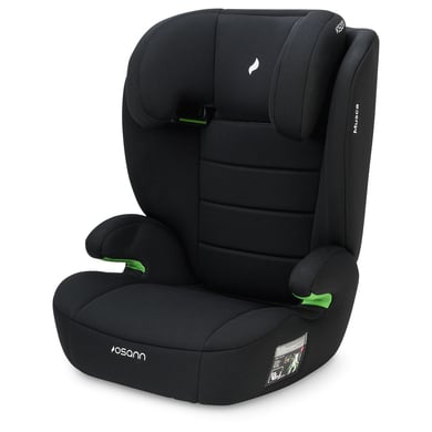 Osann Musca Kindersitz i-Size von 100 bis 150 cm, Auto Kindersitz ohne Isofix, Sitzerhöhung mit Rückenlehne - Black