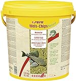 sera Welsfutter Nature 3,8 kg | Formstabile Chips für den gesunden Wels | Hohe Futterverwertbarkeit | Futter für Zierfische | Fischfutter Made in Germany