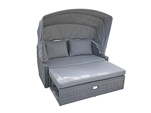 Garden Pleasure Loungesofa MONTE CARLO, mit ausklappbarem Sonnendach