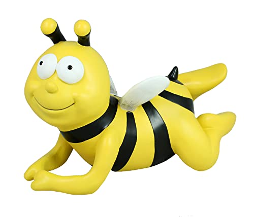 colourliving Bienen Figur fliegend 33 cm Bienen Deko Bienen Gartenfigur Biene