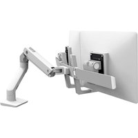 Ergotron HX Dual Monitor Arm für 2 Monitore, Tischhalterung (weiß)