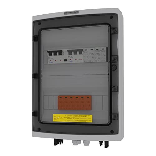 Solar Anschlusskasten AC DC 1000V B16A 2 Strings IP65 Überspannungsschutz Photovoltaik PV Blitzschutz Solarsteckverbinder Doktorvolt