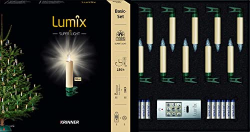 Krinner LED-Christbaumkerzen LUMIX SuperLight Mini