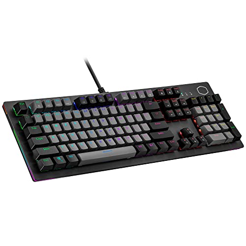Cooler Master CK352 Gaming-Tastatur in voller Größe, rote Schalter, ES-Layout - QWERTY