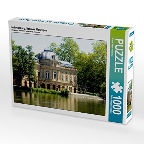 CALVENDO Puzzle Ludwigsburg, Schloss Monrepos 1000 Teile Lege-Größe 64 x 48 cm Foto-Puzzle Bild von Klaus-Peter Huschka