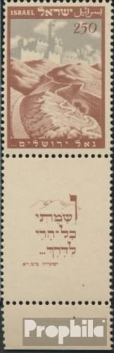 Prophila Collection Israel 15 mit Tab (kompl.Ausg.) gestempelt 1949 Parlament (Briefmarken für Sammler) Landschaften