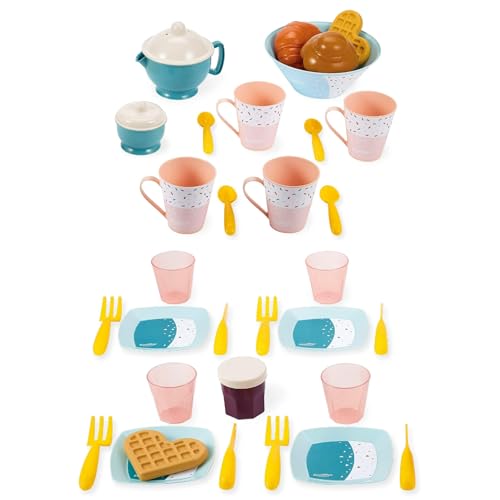 Jouets Ecoiffier - Frühstücks-Set, 2759, Mehrfarbig
