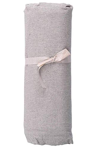 HomeLife - Überwurf für Sofa, einfarbig, Maxi [280 x 360] – Mehrzweck-Überwurf aus Baumwolle – Granfoulard Tagesdecke groß – [280 x 360] – Grau