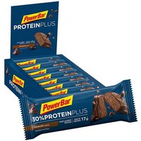 POWERBAR 30% Protein+ Chocolate 15 Stck./K. Riegel, Energie Riegel, Sportlernahr