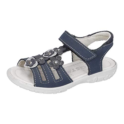 RICOSTA Mädchen Chica Offene Sandalen, Grau (Graphit), 27 EU