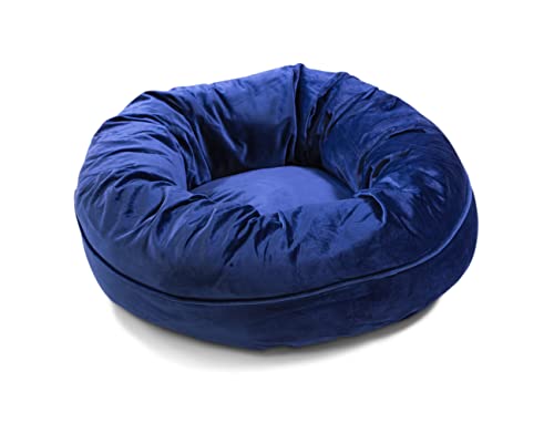 Savic 13937 Donut Hundebett, Durchmesser 60x25cm, M, dunkelblau