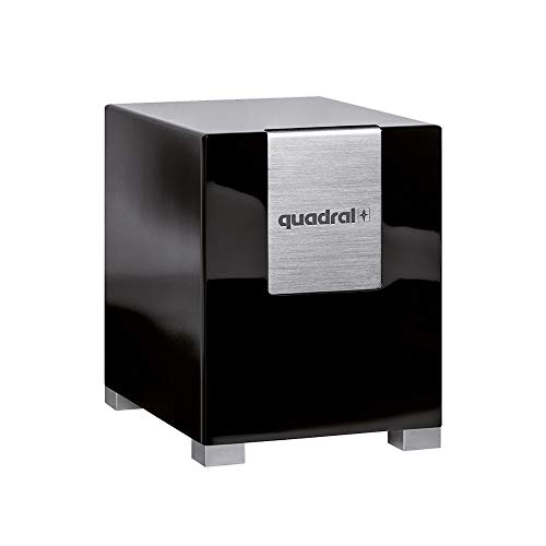 Quadral Qube 10 Aktiv Active subwoofer 280W Schwarz - Subwoofer (280 W, Aktiver Subwoofer, 22 - 200 Hz, 50 - 200 Hz, 26 cm, Schwarz)