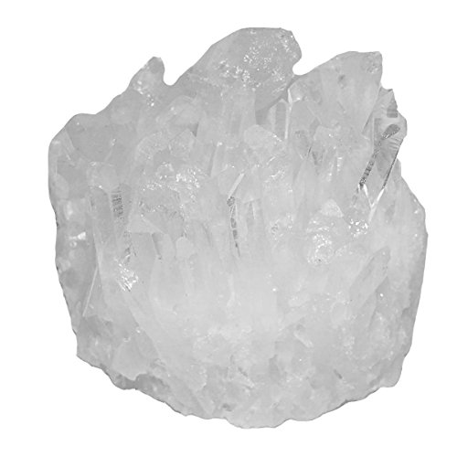 Bergkristall schöne kleine Stufe naturgewachsen und natur belassen aus Brasilien ca. 7 - 10 cm