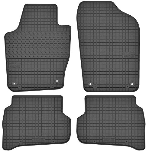 Motohobby Gummimatten Gummi Fußmatten Satz für Seat Ibiza IV (08-17) / VW Volkswagen Polo V (08-17) - Passgenau